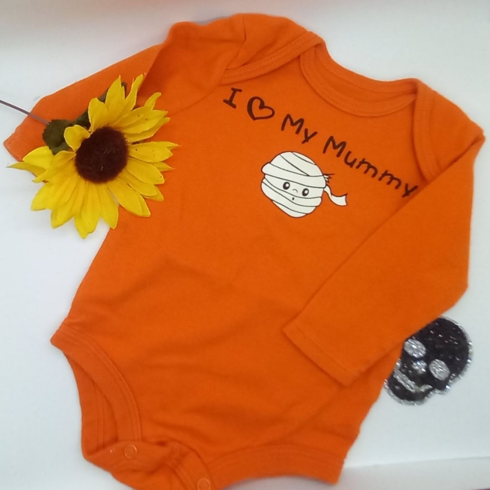 Glow in the Dark Long Sleeve Mummy Onesie!!